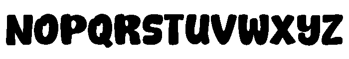 Butflow Font UPPERCASE