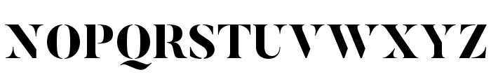 ButlerStencil-ExtraBold Font UPPERCASE