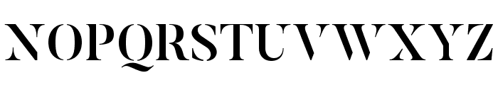 ButlerStencil-Medium Font UPPERCASE