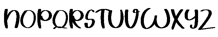 Butter Chocolate Font UPPERCASE