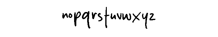 Butter Gold Font LOWERCASE