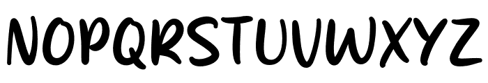 Butter Splash Font UPPERCASE