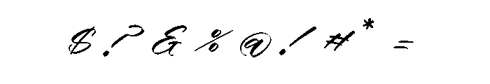 Butter Whisk Font OTHER CHARS