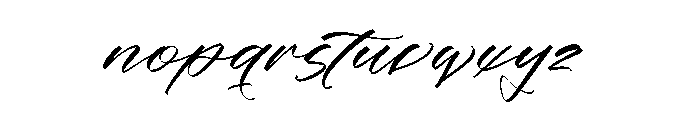 Butter Whisk Font LOWERCASE