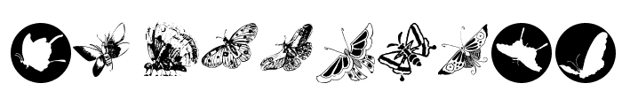 ButterFly Font OTHER CHARS
