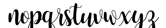 Buttercup Sample Font LOWERCASE