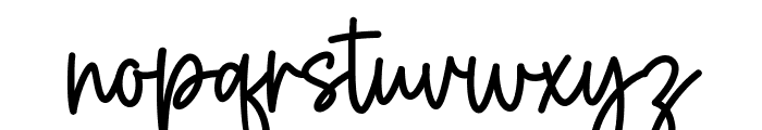 Buttercup Font LOWERCASE
