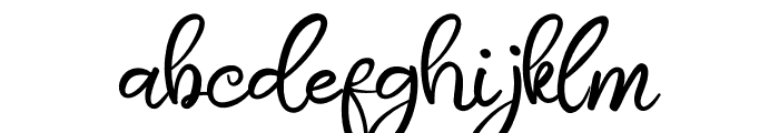 Butterflay Font LOWERCASE