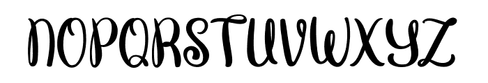 Butterfly FREE Font LOWERCASE