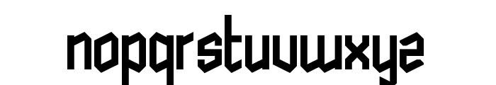Butterfly Reflect Regular Font LOWERCASE