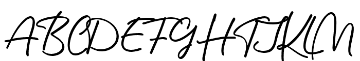 Butterfly Serenade Regular Font UPPERCASE