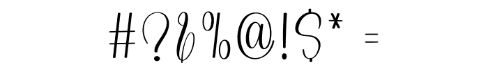 Butterfly Valentine Font OTHER CHARS