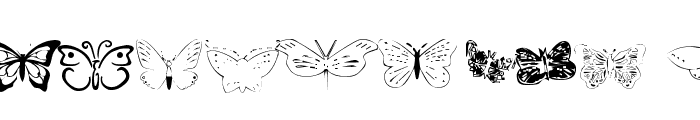 ButterflyHeaven Font UPPERCASE