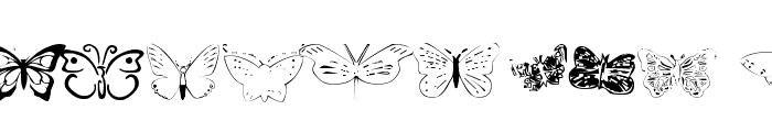 ButterflyHeaven Font LOWERCASE
