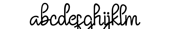 Butterland Font LOWERCASE
