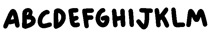 Butterlish Demo Regular Font UPPERCASE