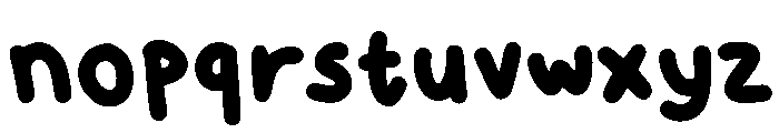 Butterlish Demo Regular Font LOWERCASE