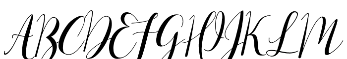 Buttherfly Font UPPERCASE