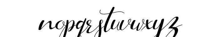 Buttherfly Font LOWERCASE