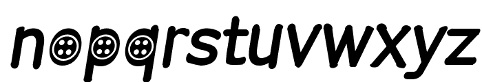 ButtonT.-Italic Font LOWERCASE