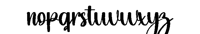 Buttons1 Font LOWERCASE