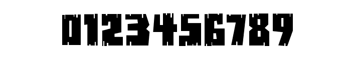 BuzzSaw Chipped AOE Font OTHER CHARS