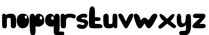 bubblecute-bubblecute Font LOWERCASE