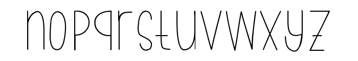 bumblebeethin Medium Font LOWERCASE