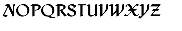 Bucintoro Black Font UPPERCASE