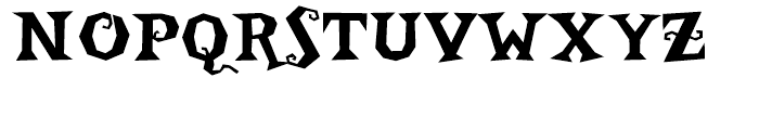 Buckethead Regular Font UPPERCASE