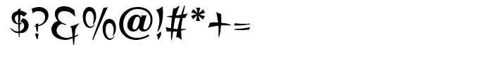 Buddha Regular Font OTHER CHARS