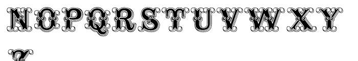 Buffalo Bill Regular Font UPPERCASE