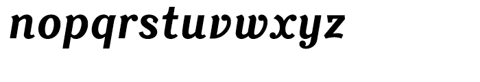 Bullen Bold Italic Font LOWERCASE
