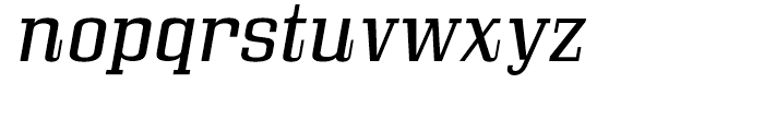 Bullpen Book Italic Font LOWERCASE