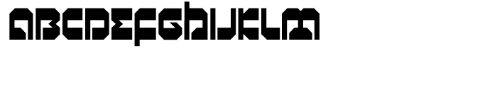 Bullroller Regular Font UPPERCASE