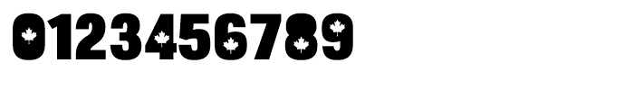 Bulltoad Canada Font OTHER CHARS