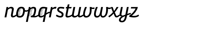 Bunita Swash DEMO Regular Font LOWERCASE