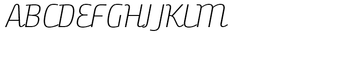 Bunita Swash Light Font UPPERCASE