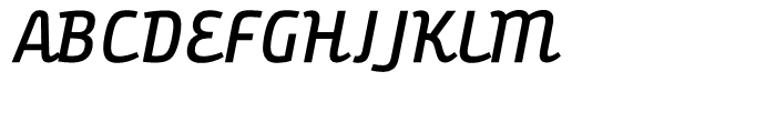 Bunita Swash SemiBold Font UPPERCASE