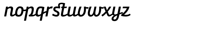 Bunita Swash SemiBold Font LOWERCASE