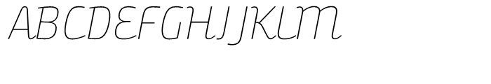 Bunita Swash Thin Font UPPERCASE