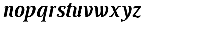 Buozzi Bold Italic Font LOWERCASE