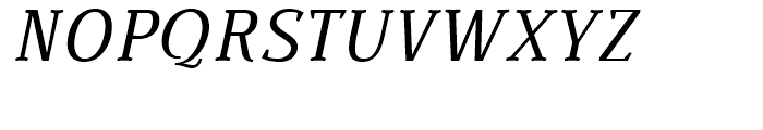 Buozzi Normal Italic Font UPPERCASE