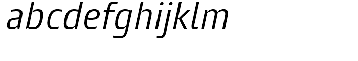 Burlingame Condensed Italic Font LOWERCASE