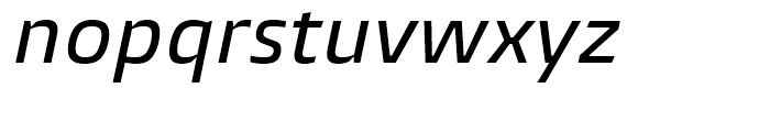 Burlingame Medium Italic Font LOWERCASE