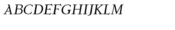 Burlington Oblique Font LOWERCASE