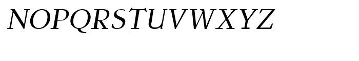Burlington Oblique Font LOWERCASE