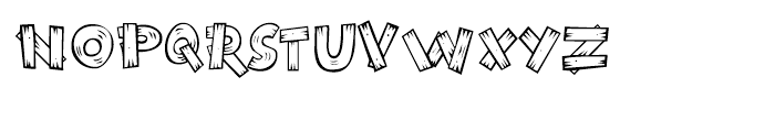 Burnstown Dam Regular Font UPPERCASE