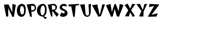 Burweed Regular Font UPPERCASE