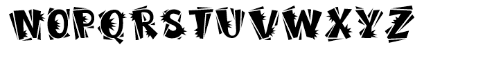 Burweed Thorny Font UPPERCASE